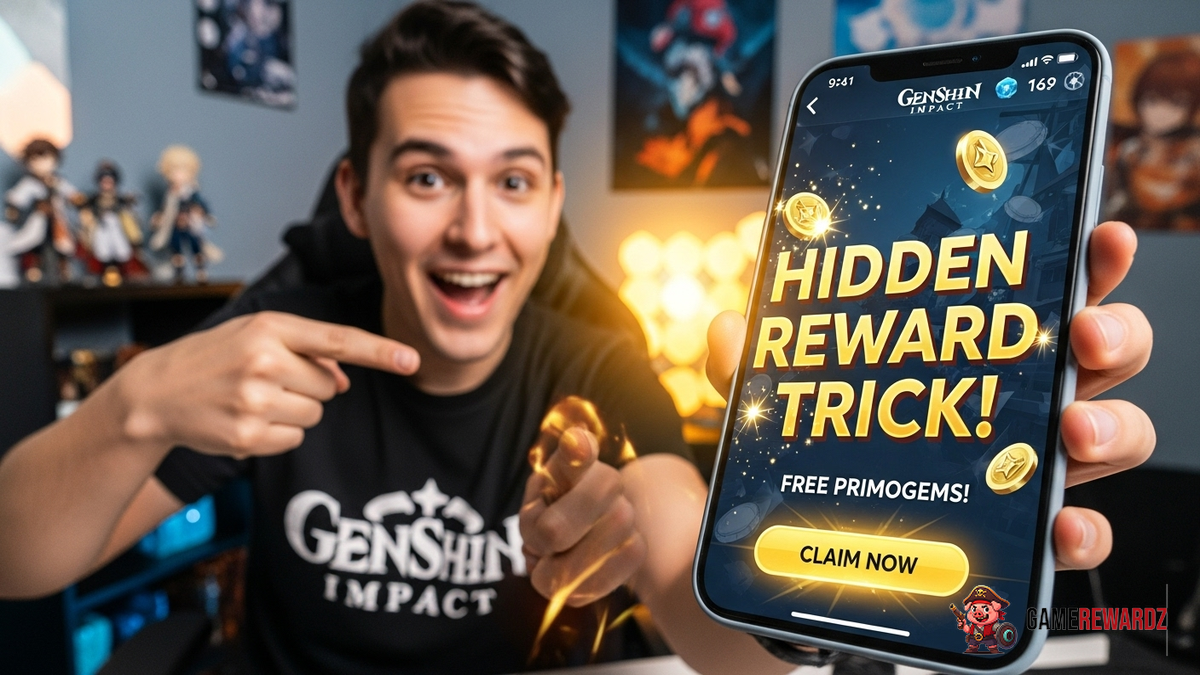 Genshin Impact Hidden Reward Trick – Free Primogems!